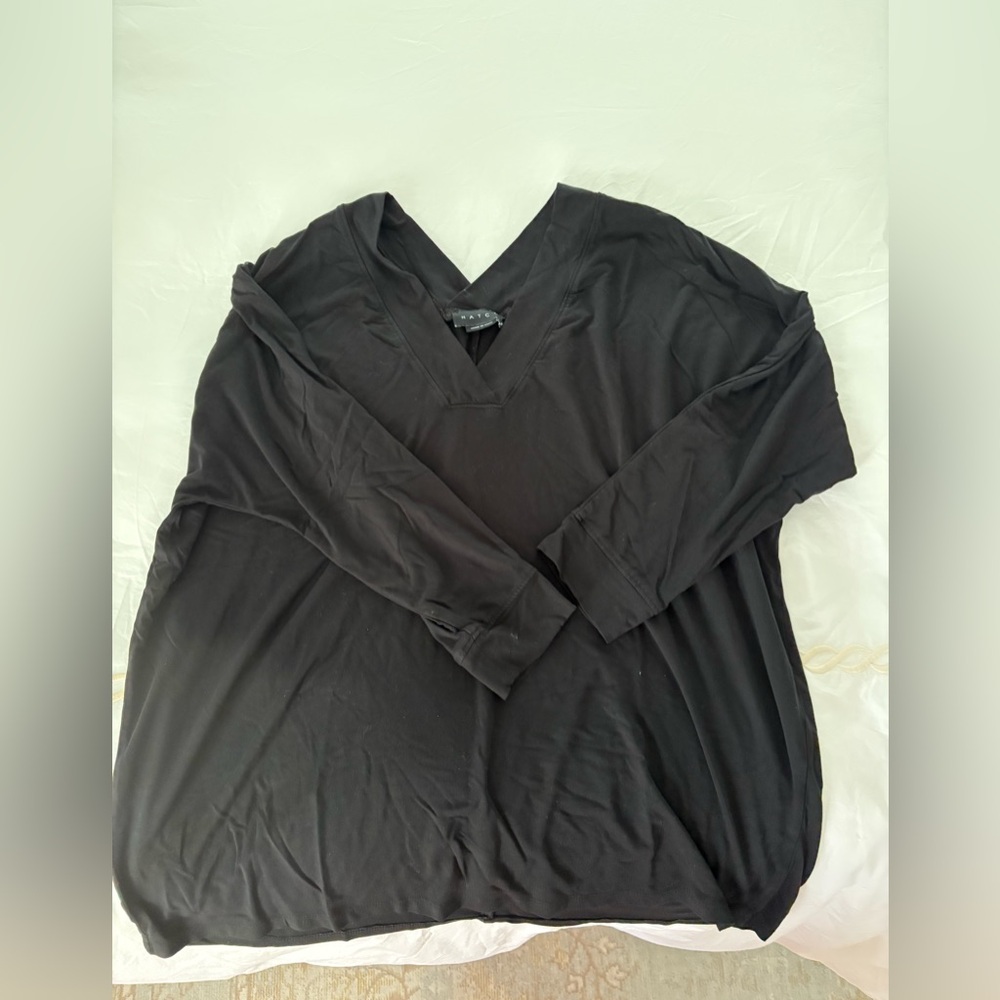 HATCH Collection The Visitor Top Black size 1